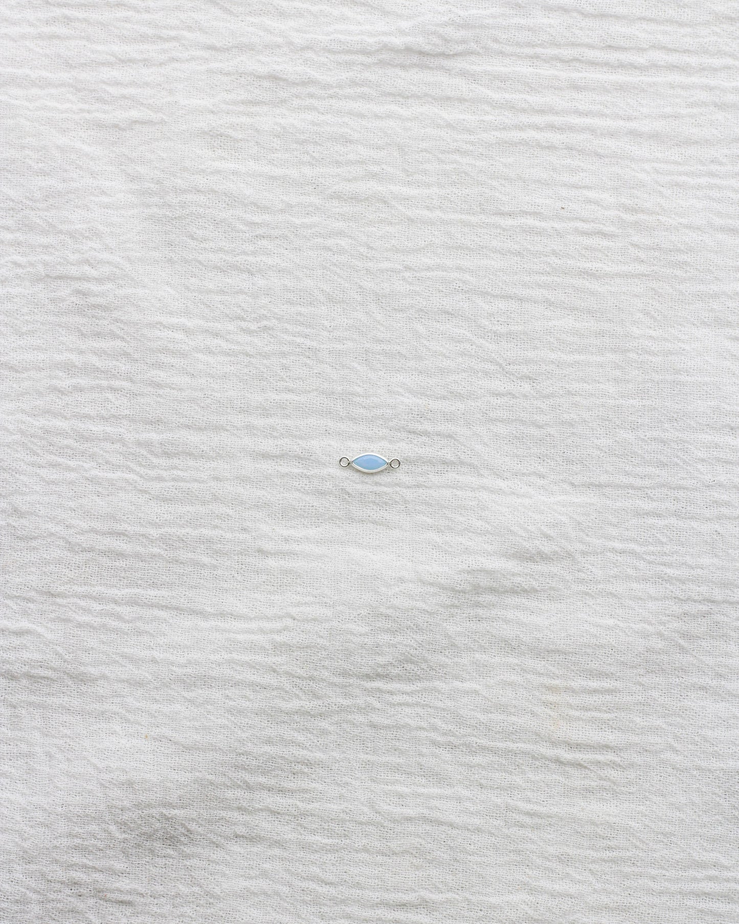 3mm Blue Opal Marquise Connector, CN319
