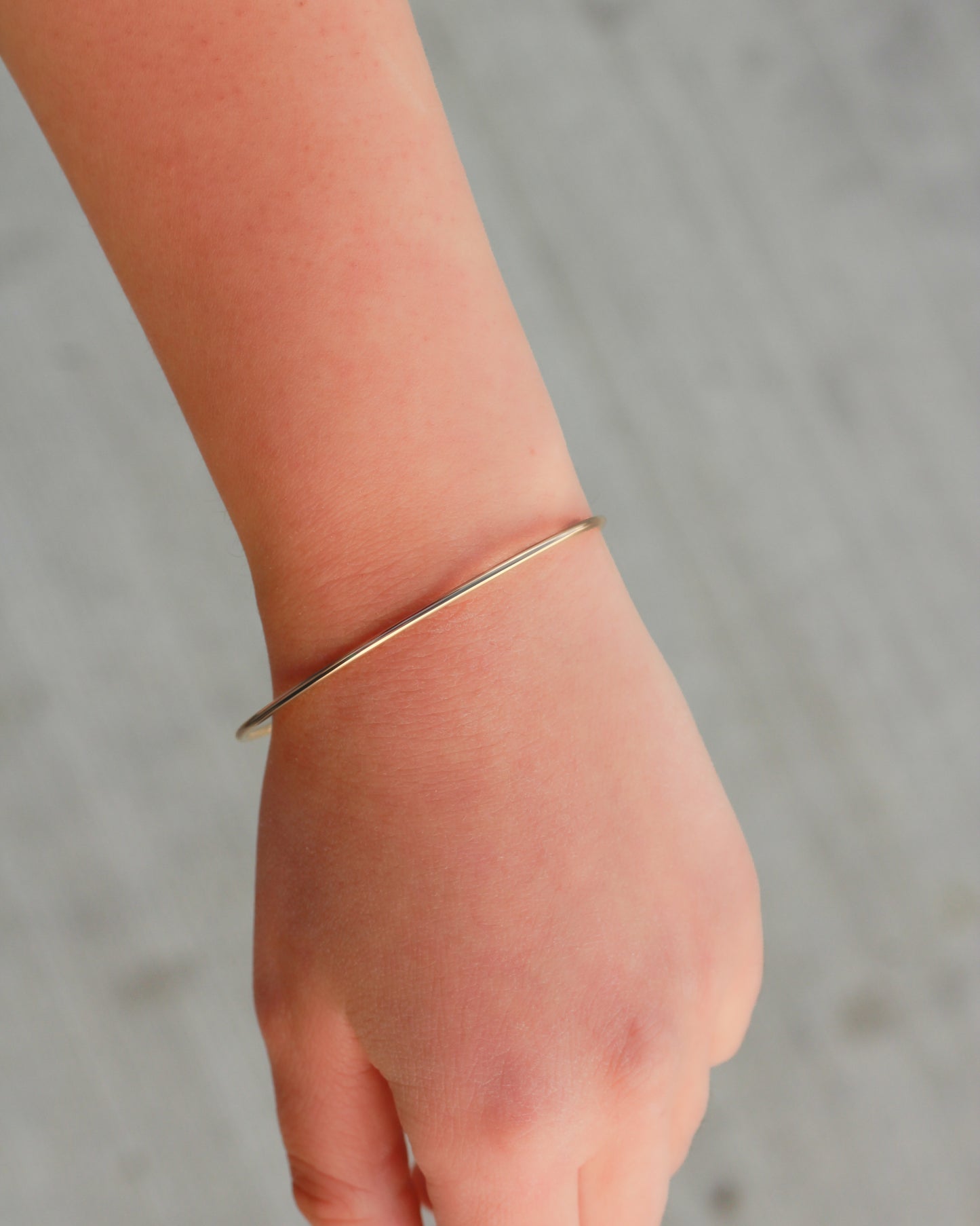 Smooth Bangle Bracelet, BR33