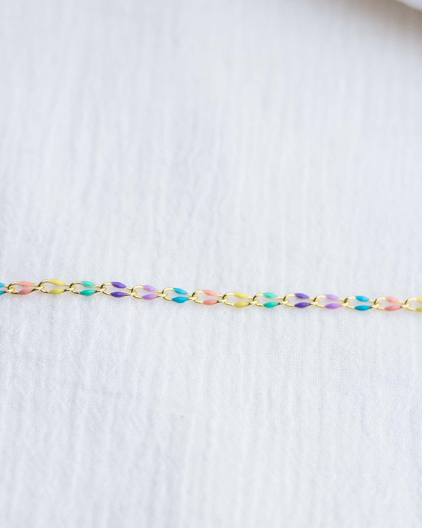 Sweethearts Inspired Enamel Chain, GP140