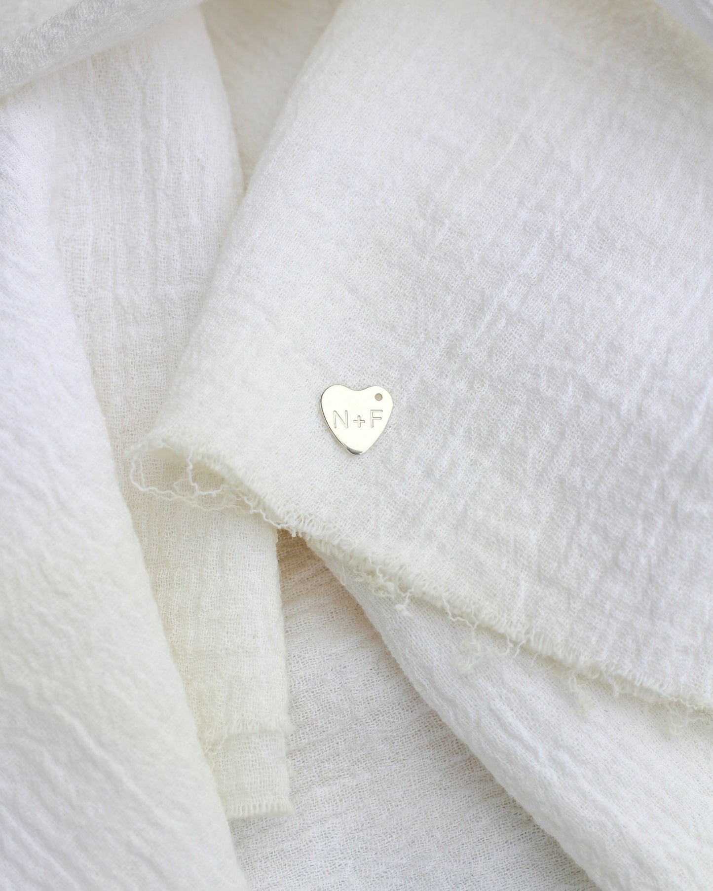 10x11mm Custom Text Heart Charm, CH196
