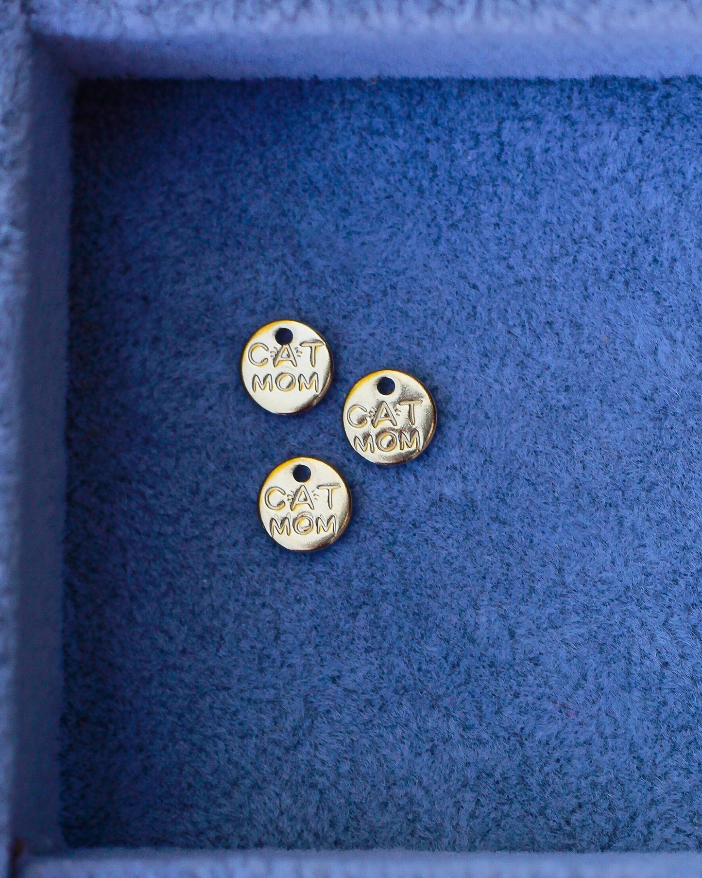 6.3mm Cat Mom Charm, CH05