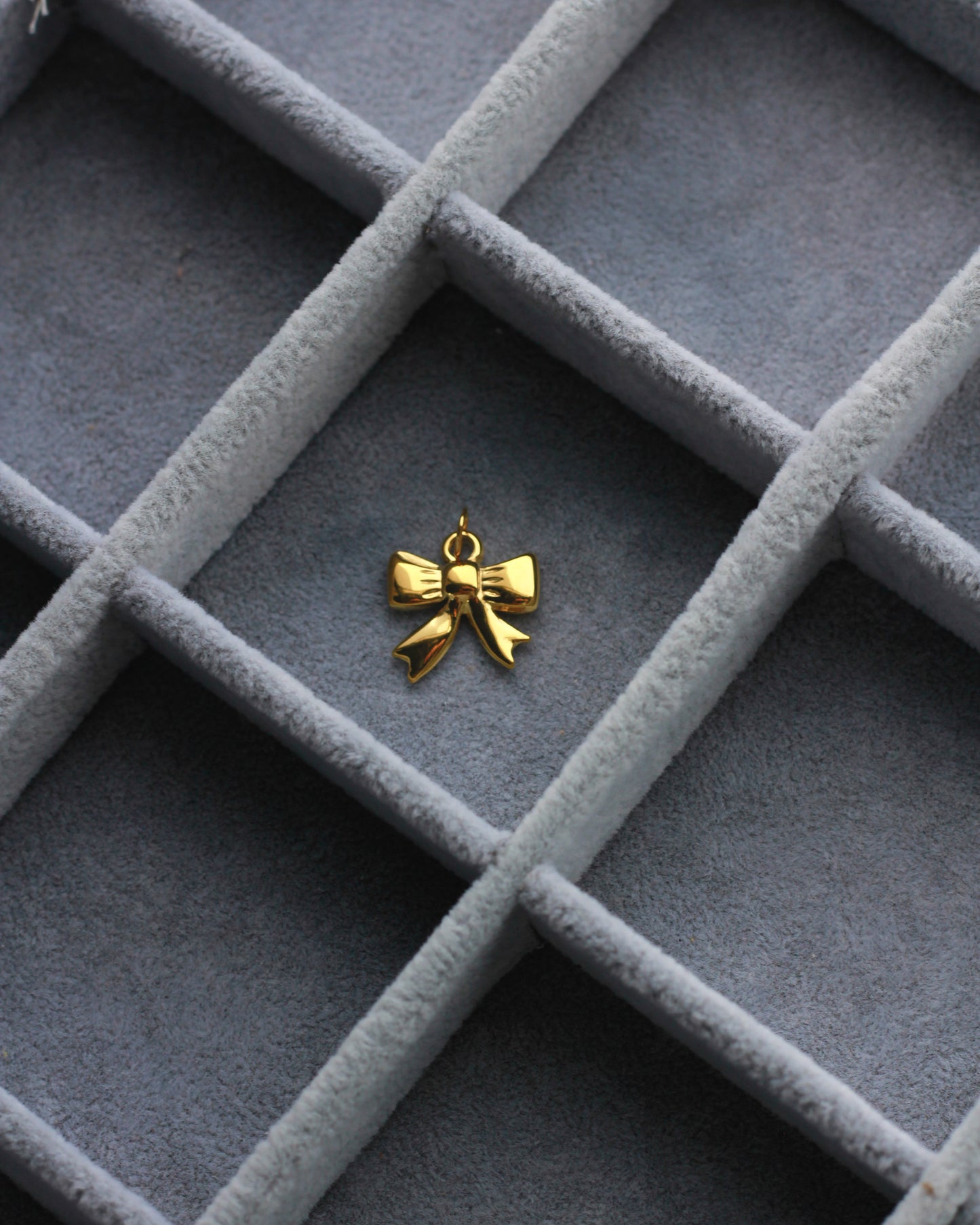 17mm Bow PVD Charm, CH422