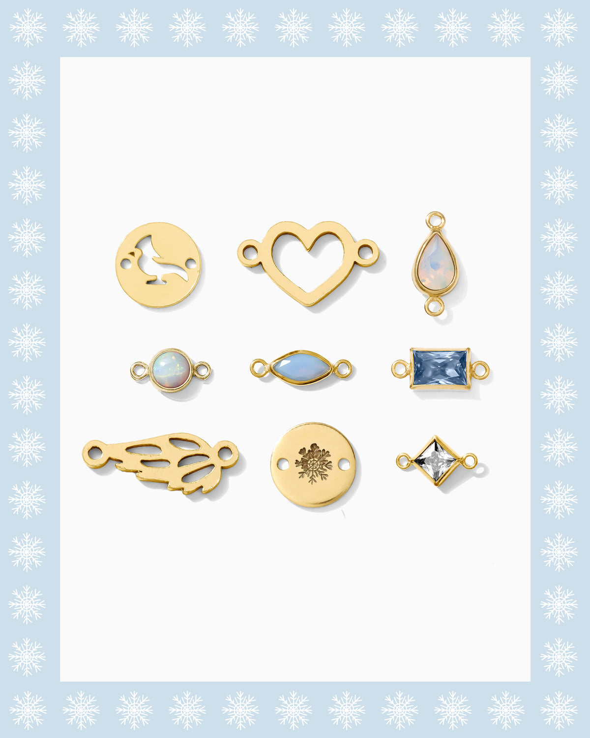 Winter Connectors Pack - Gold-Filled