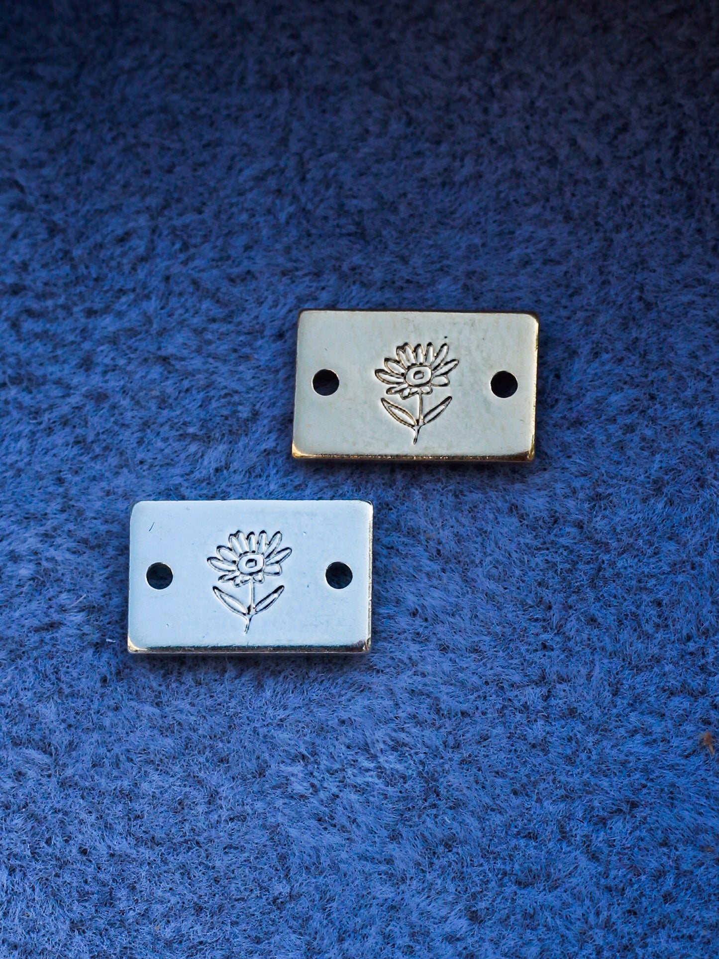 Birth Flower Mini Bar Connector, SCN508