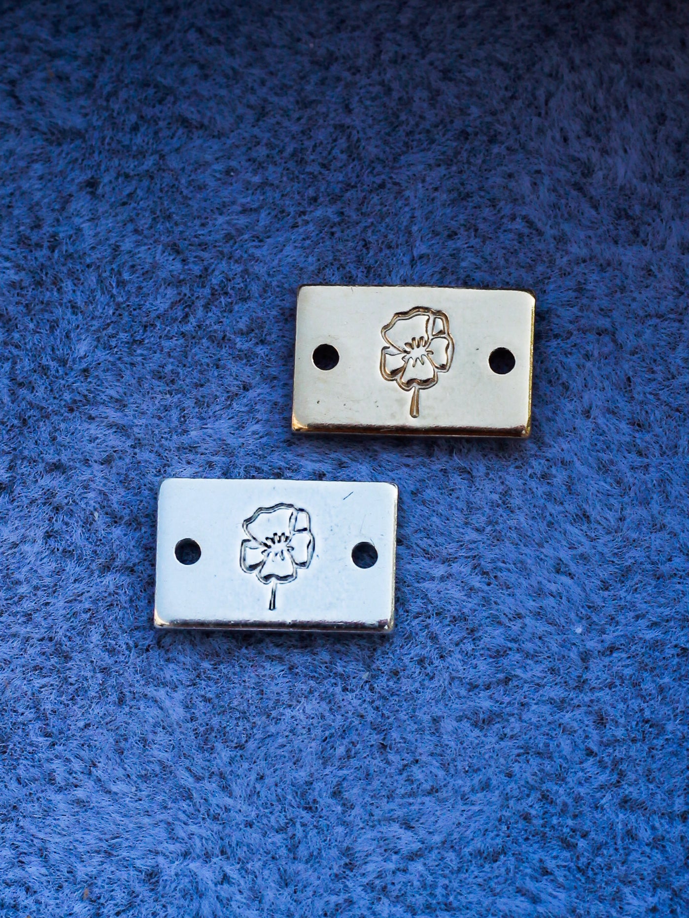 Birth Flower Mini Bar Connector, SCN508