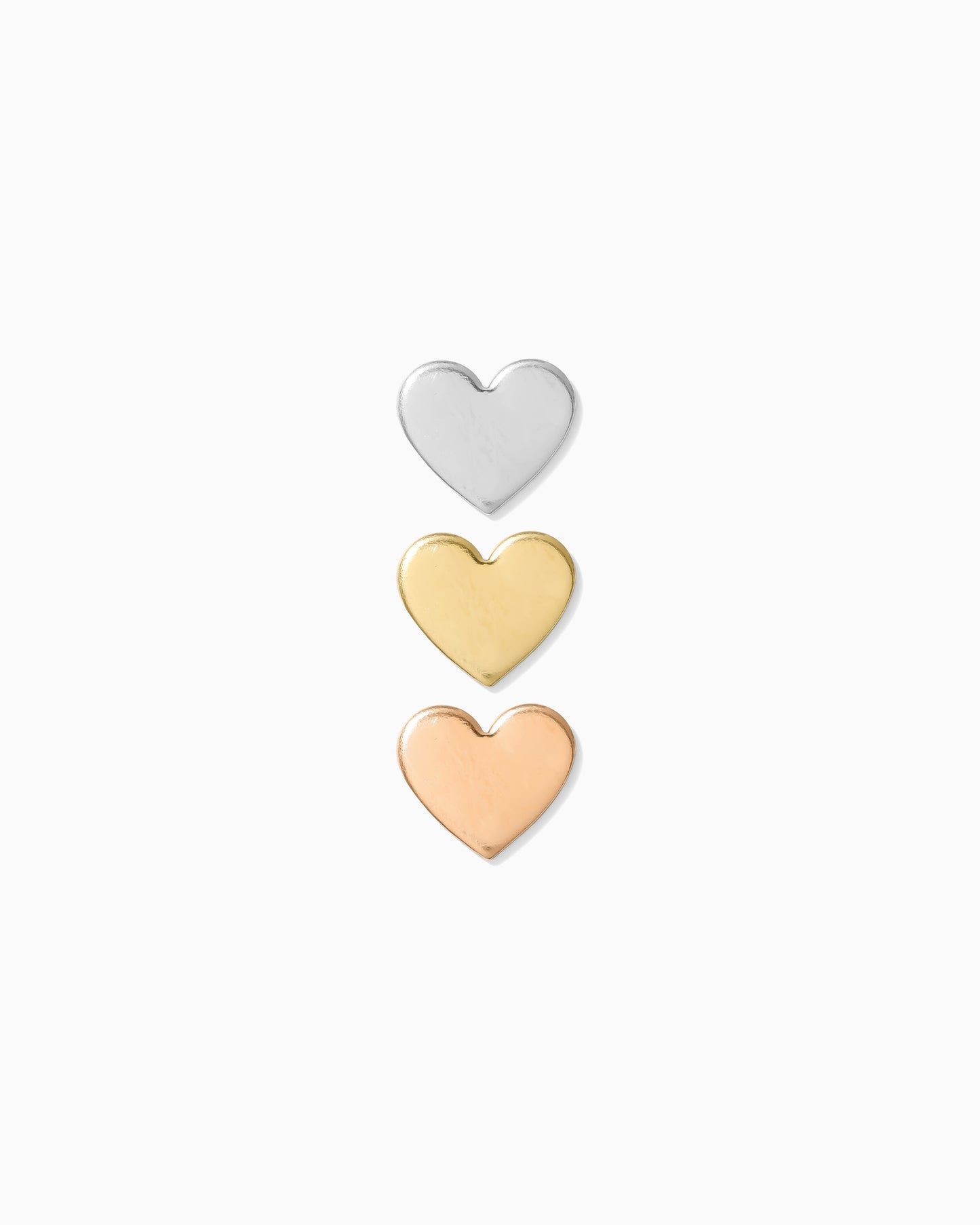 10x11mm Heart Blank, B23
