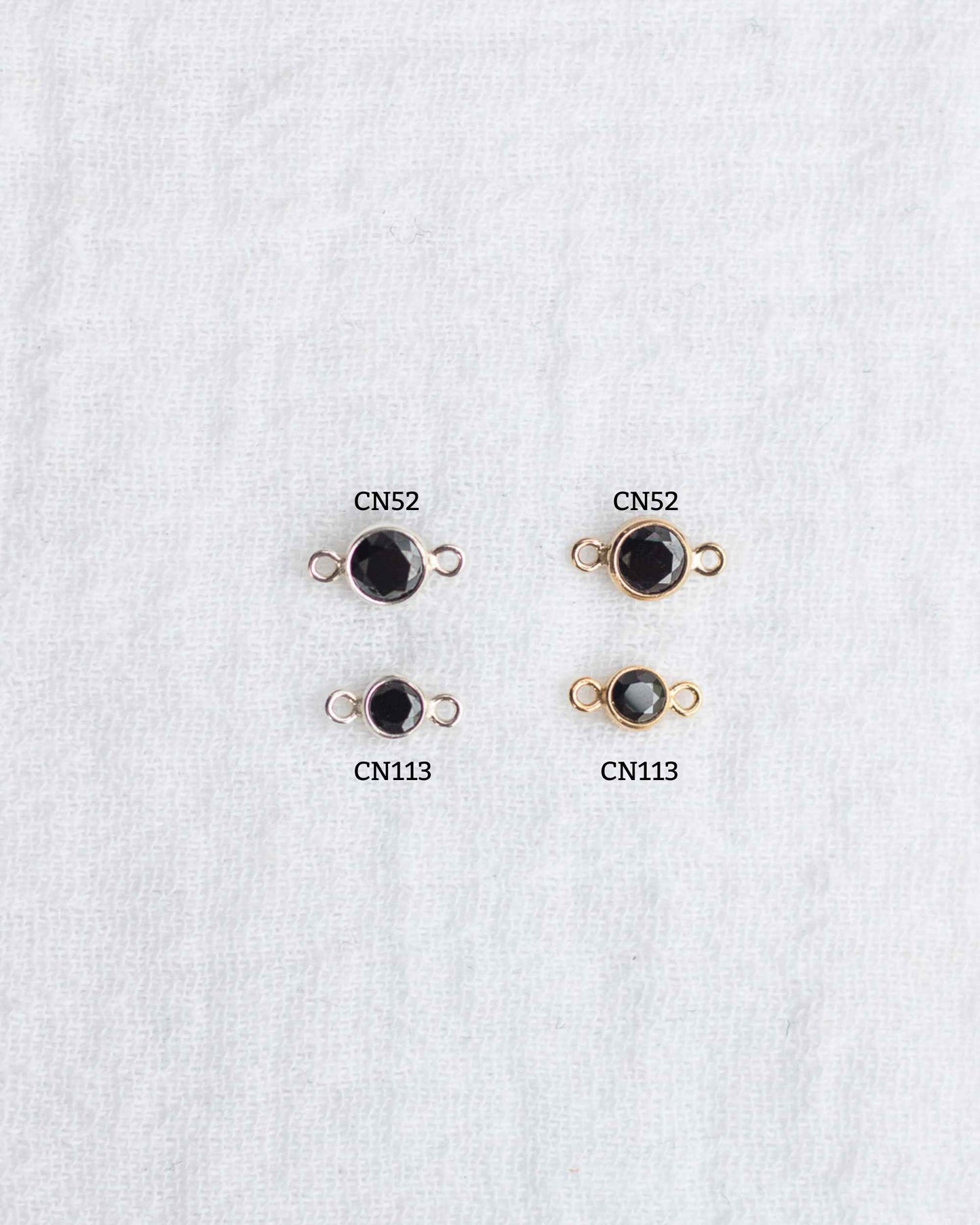 3mm Black CZ Connector, CN113