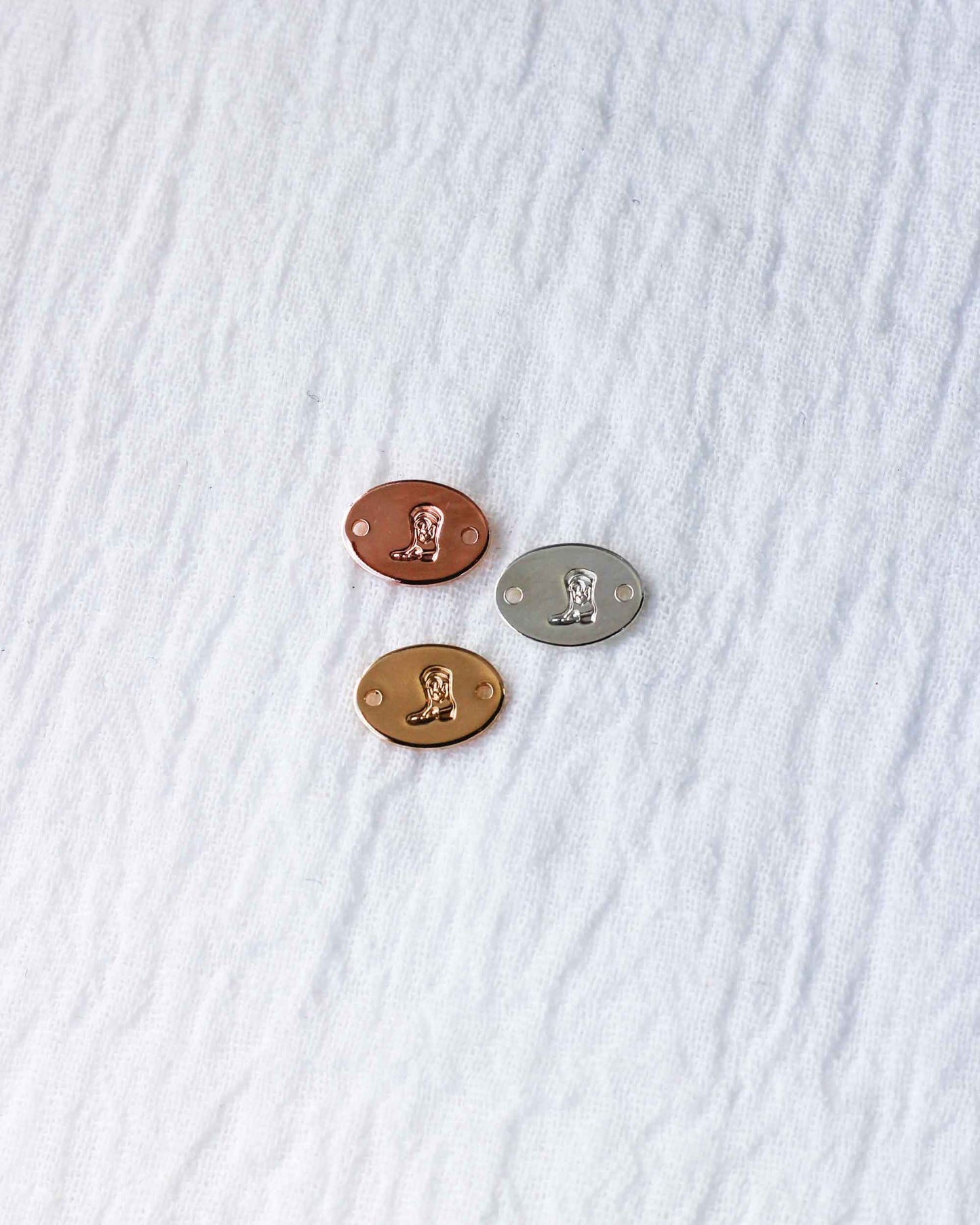 Cowgirl Boot Oval Connector, CN01