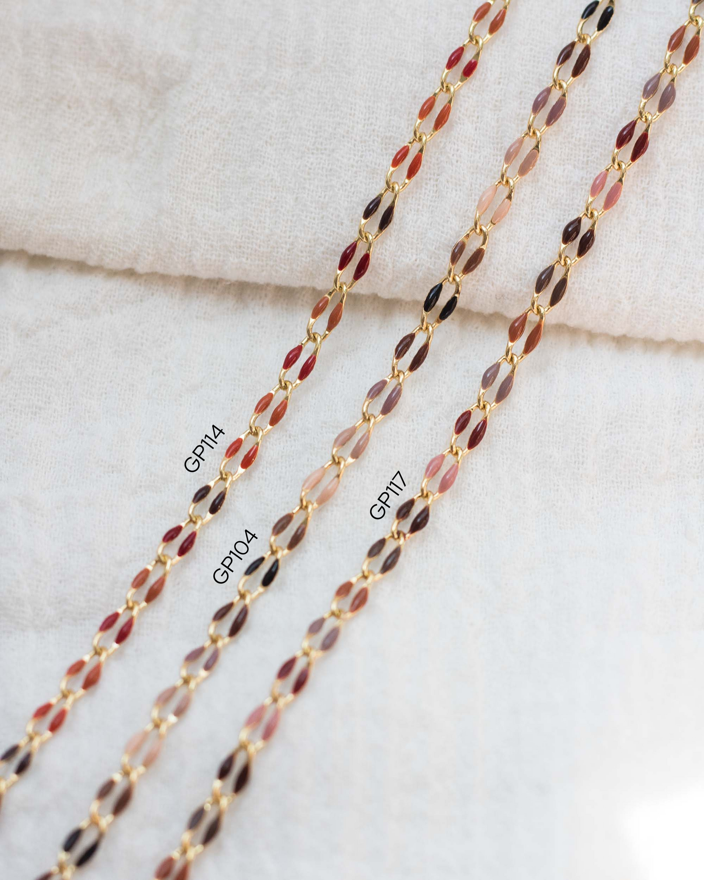 "Fall in Love" Enamel Chain, GP117