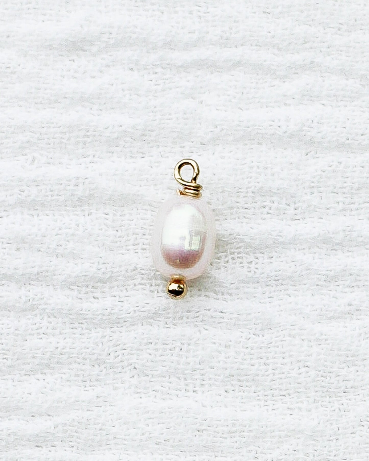 Freshwater Pearl Gold Filled Charm, CH109