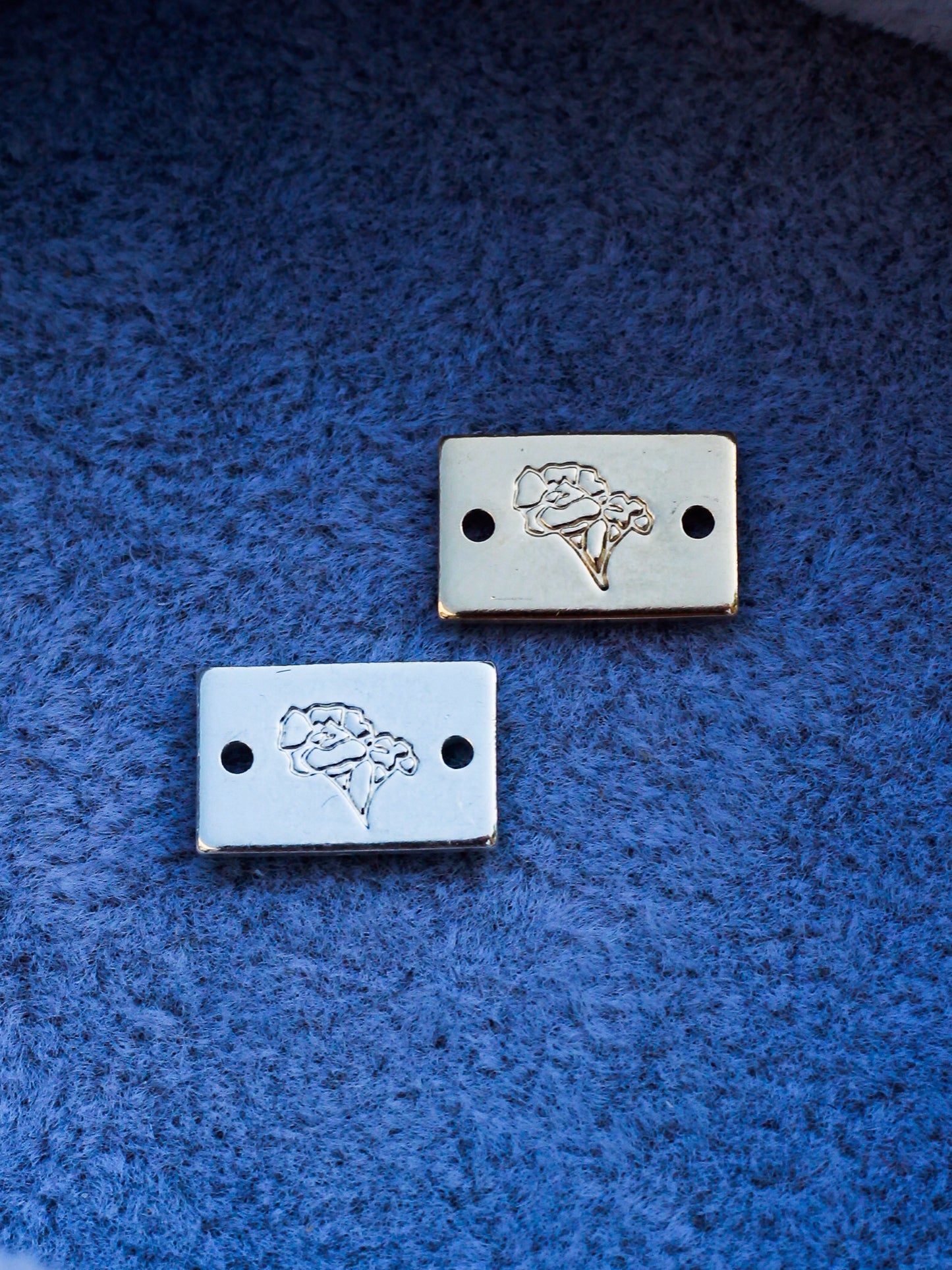 Birth Flower Mini Bar Connector, SCN508