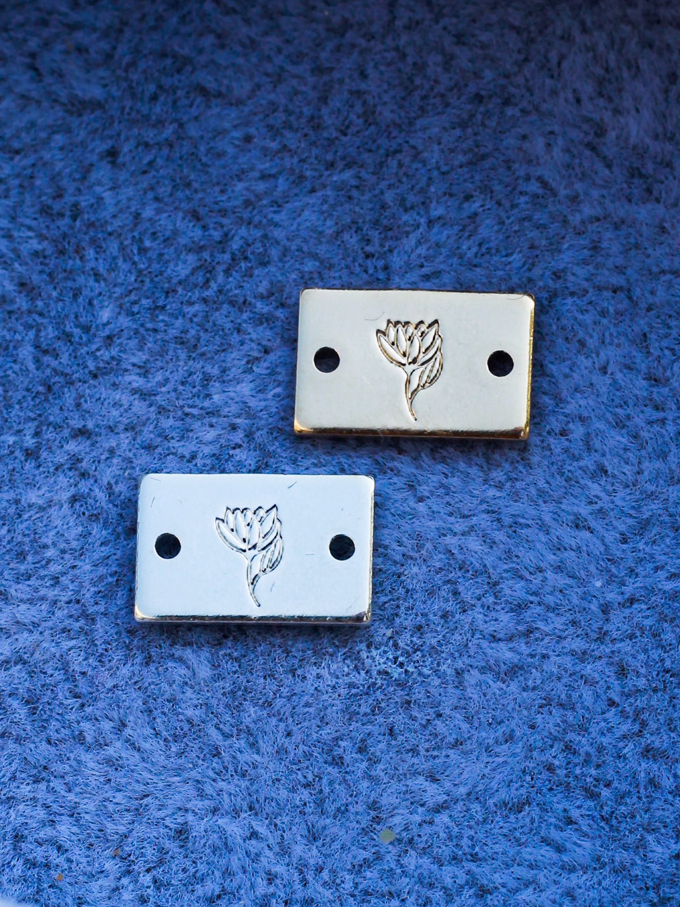 Birth Flower Mini Bar Connector, SCN508