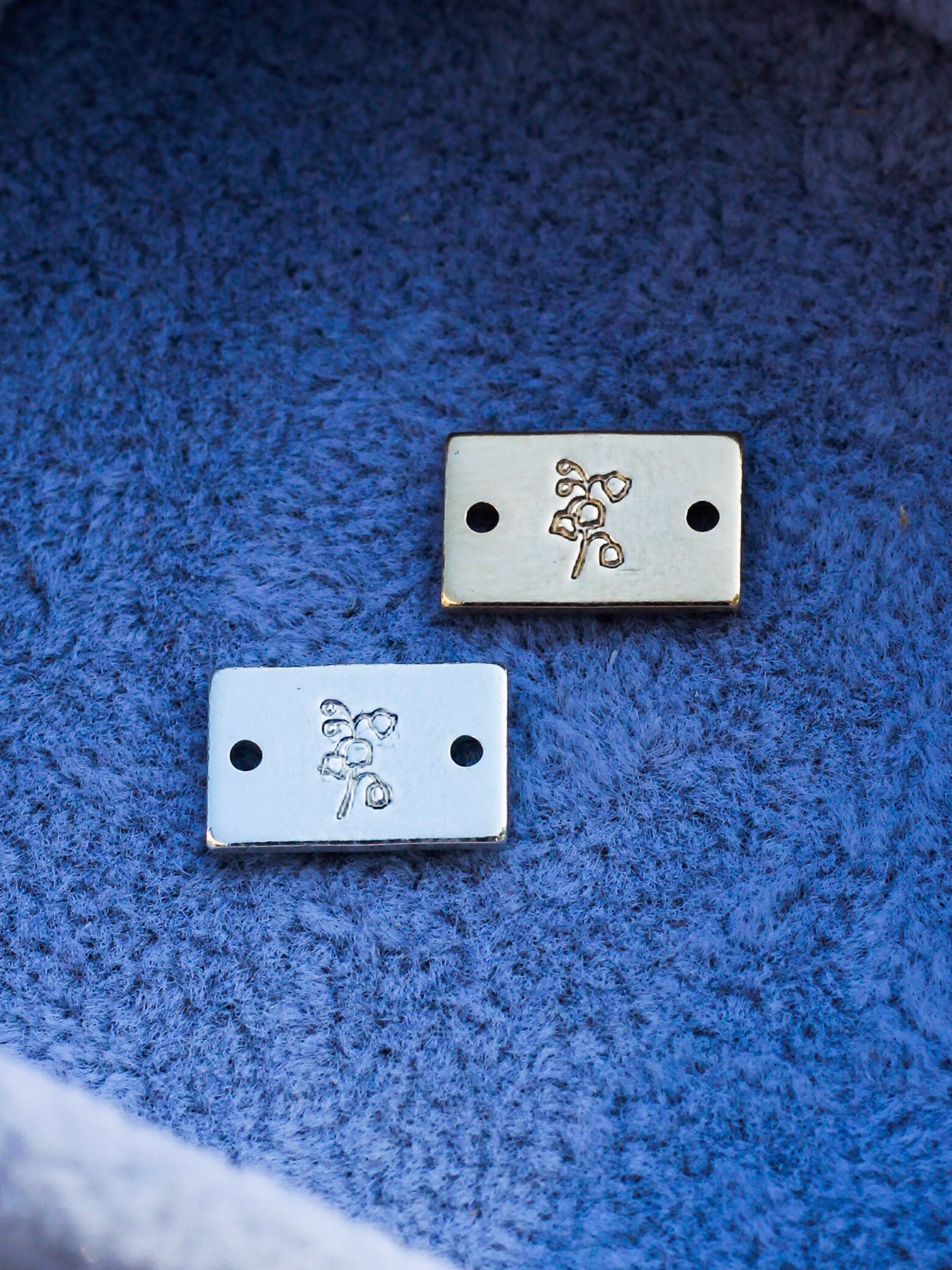 Birth Flower Mini Bar Connector, SCN508