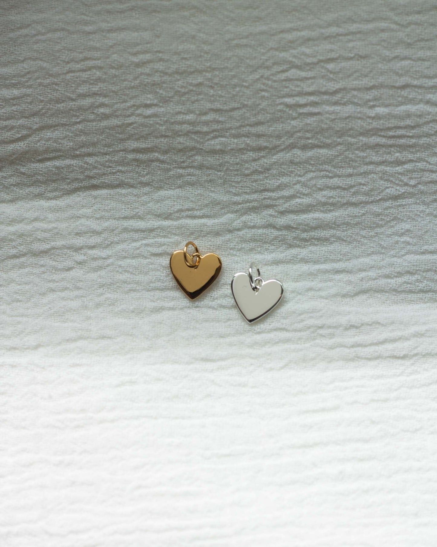Plain heart pendant, CH36
