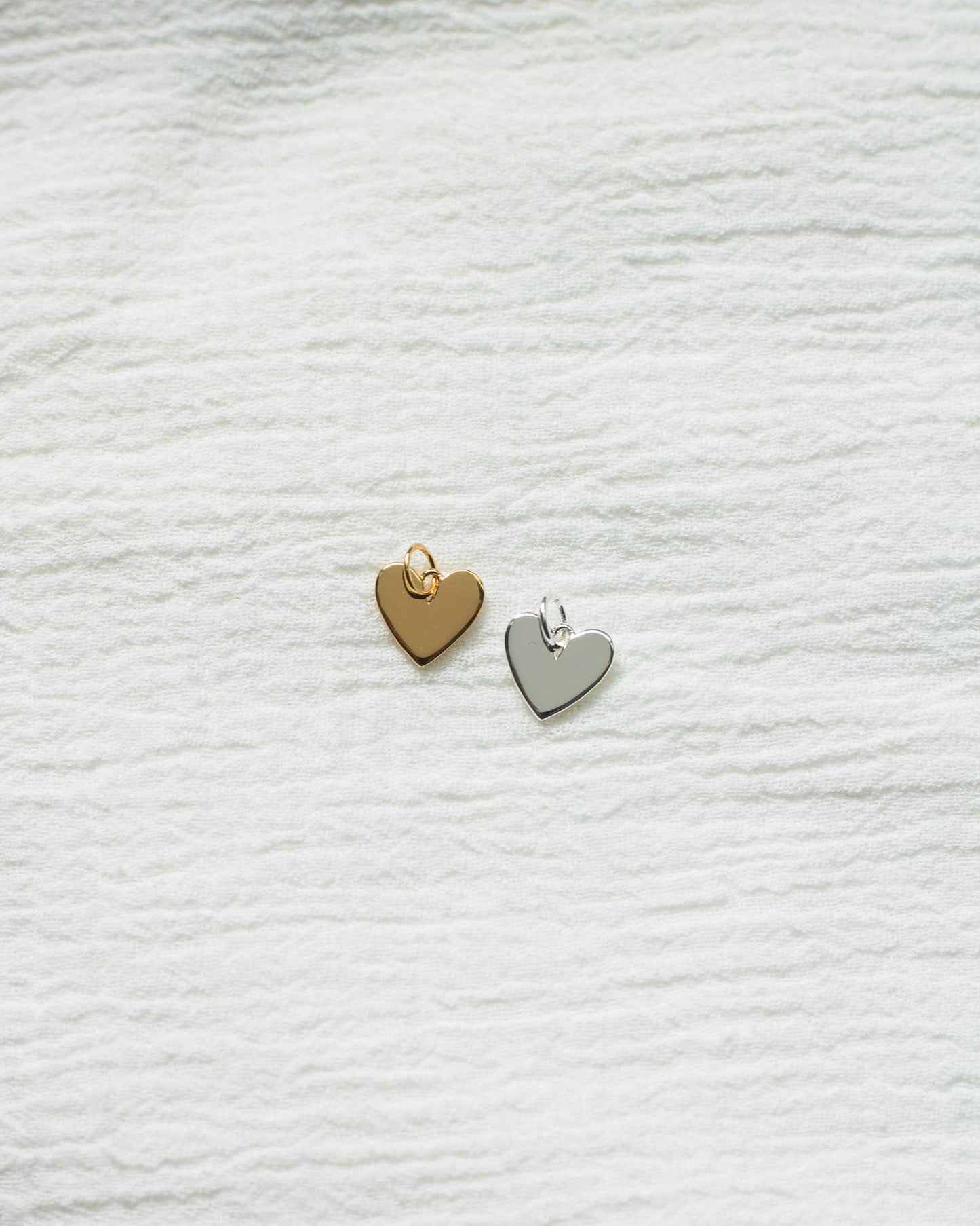 Plain heart pendant, CH36