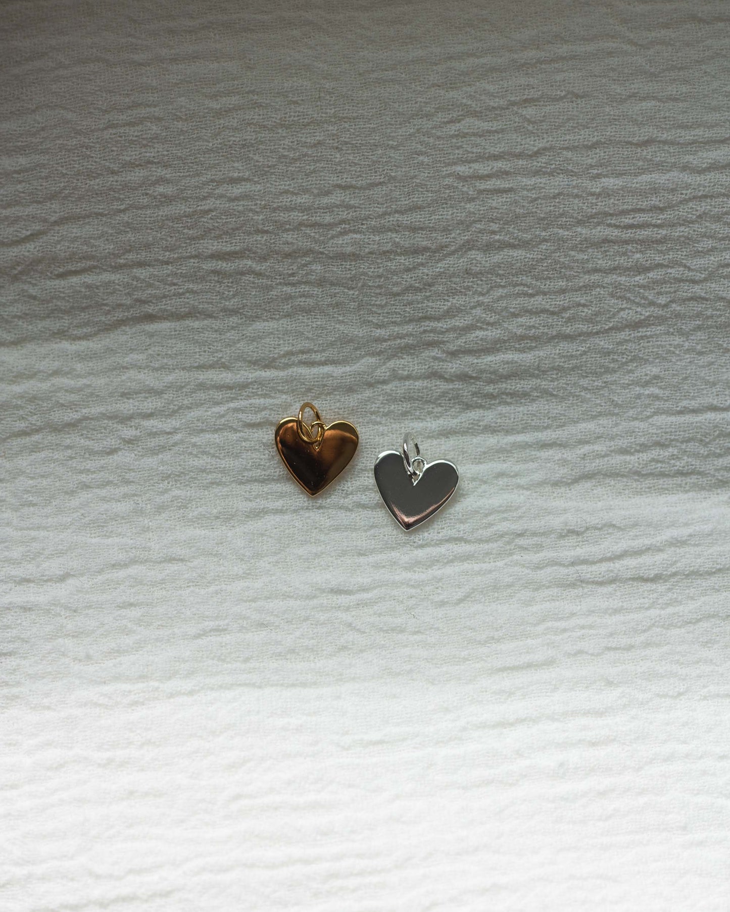 Plain heart pendant, CH36