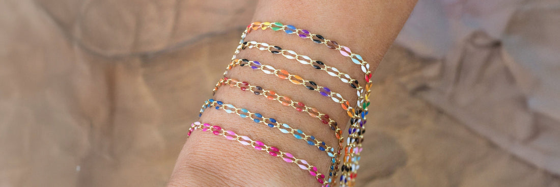 Can I use Plated Enamel Chains for Permanent Jewelry?
