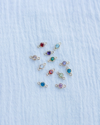 3mm Birthstone Connector, CN115