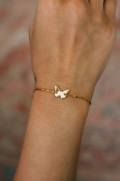 8x13mm Butterfly with Two Holes Connector, CN09