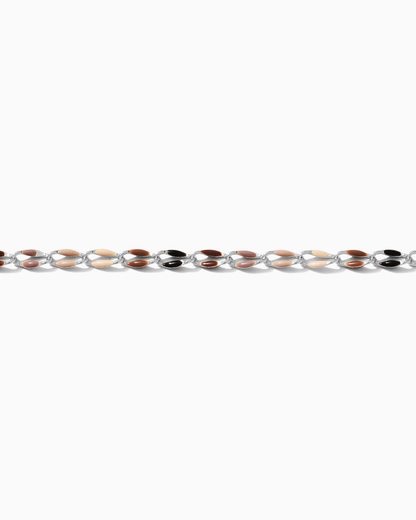 Neutrals Multi Color Enamel Chain, SP104