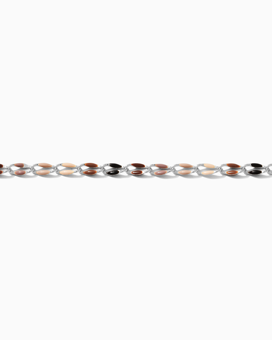 Neutrals Multi Color Enamel Chain, SP104