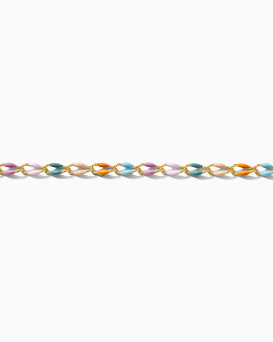 Multi Color Enamel Chain, GP105