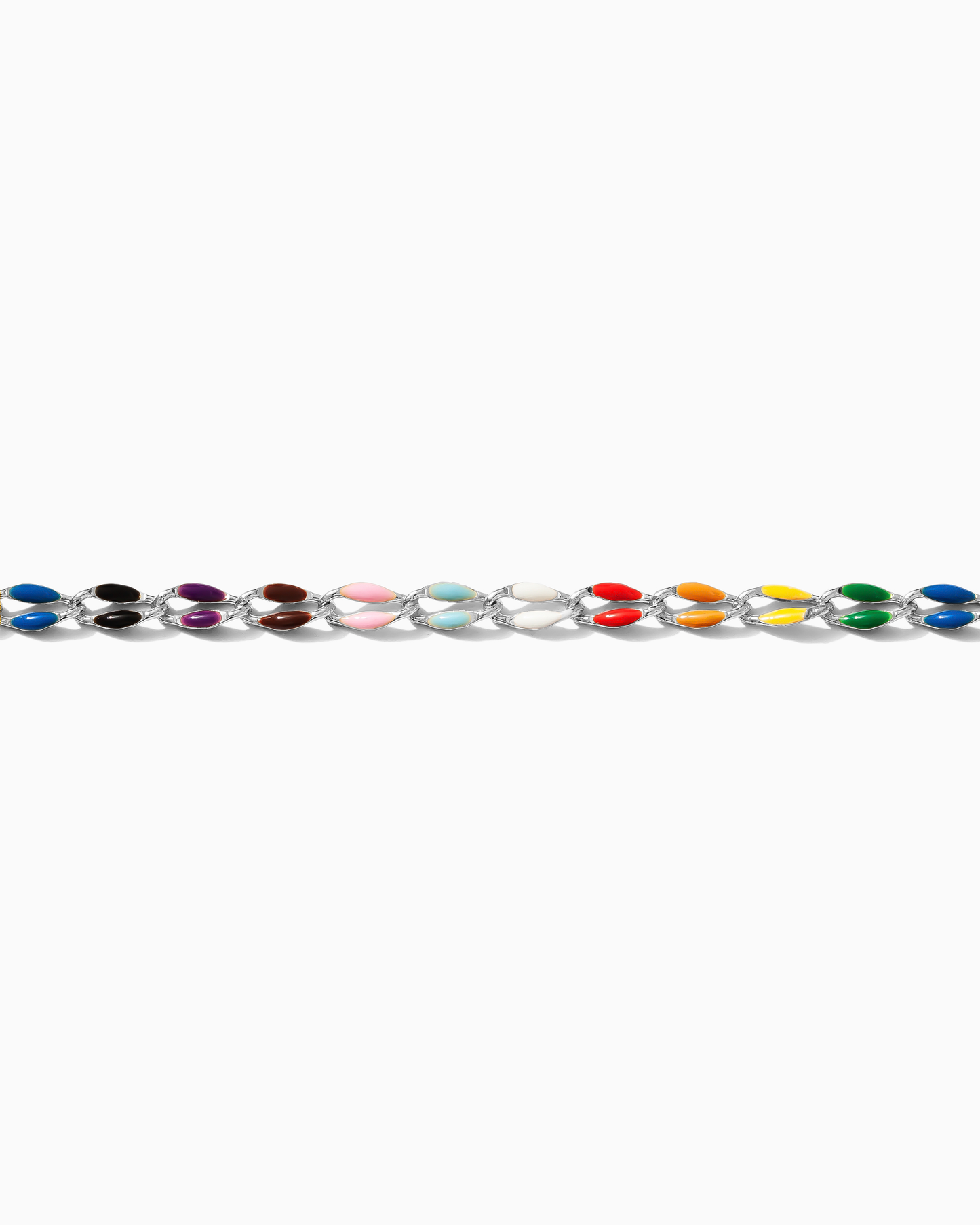 Rainbow Enamel Chain, SP106