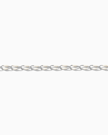 White Enamel Chain, SP108