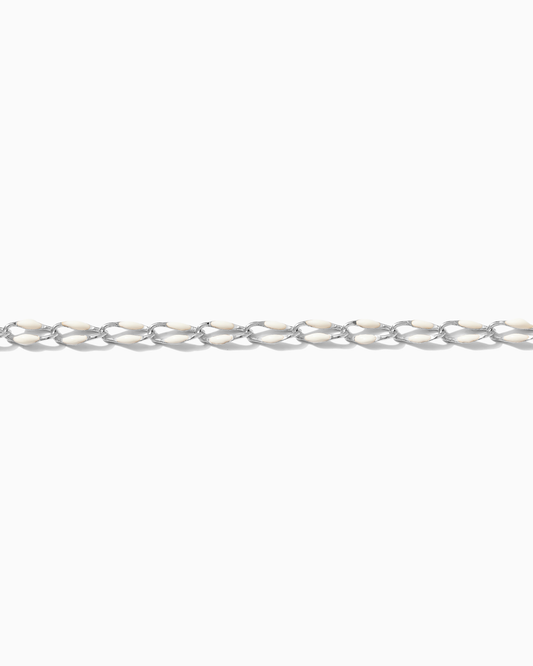 White Enamel Chain, SP108