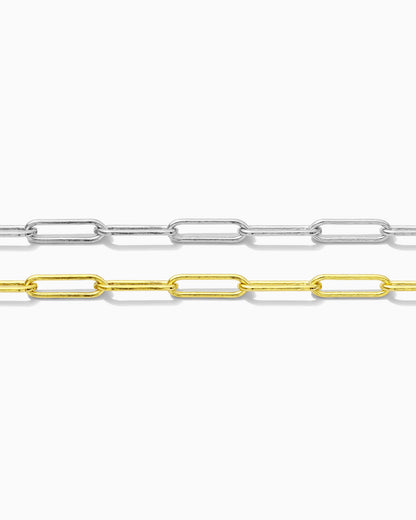 3.8mm Paperclip Chain, G11, S11