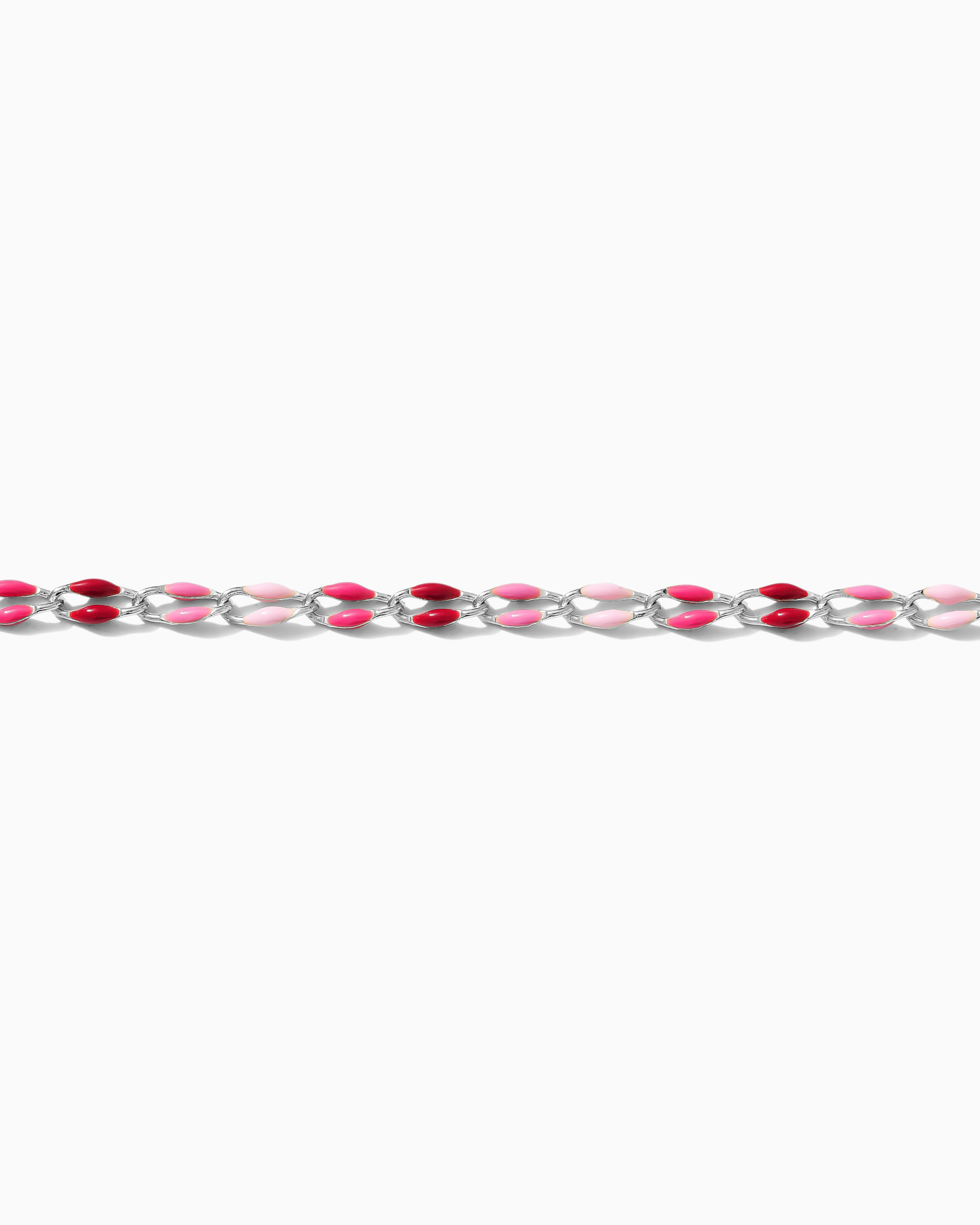 Pink Multi Color Enamel Chain, SP112