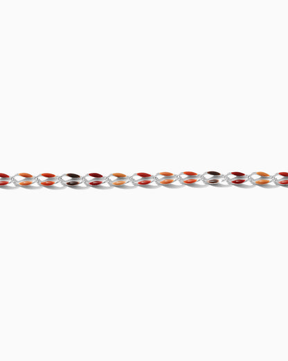 Autumn Multi Color Enamel Chain, SP114