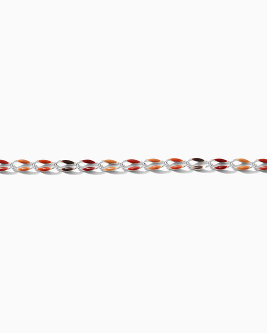 Autumn Multi Color Enamel Chain, SP114