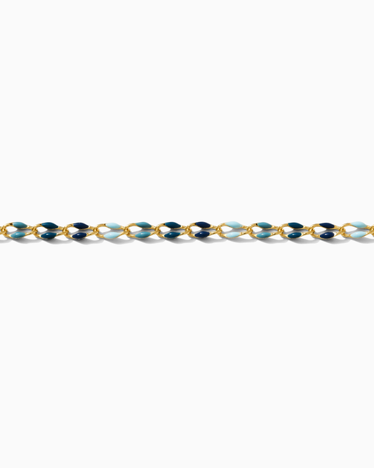 Ocean Multi Color Enamel Chain, GP115