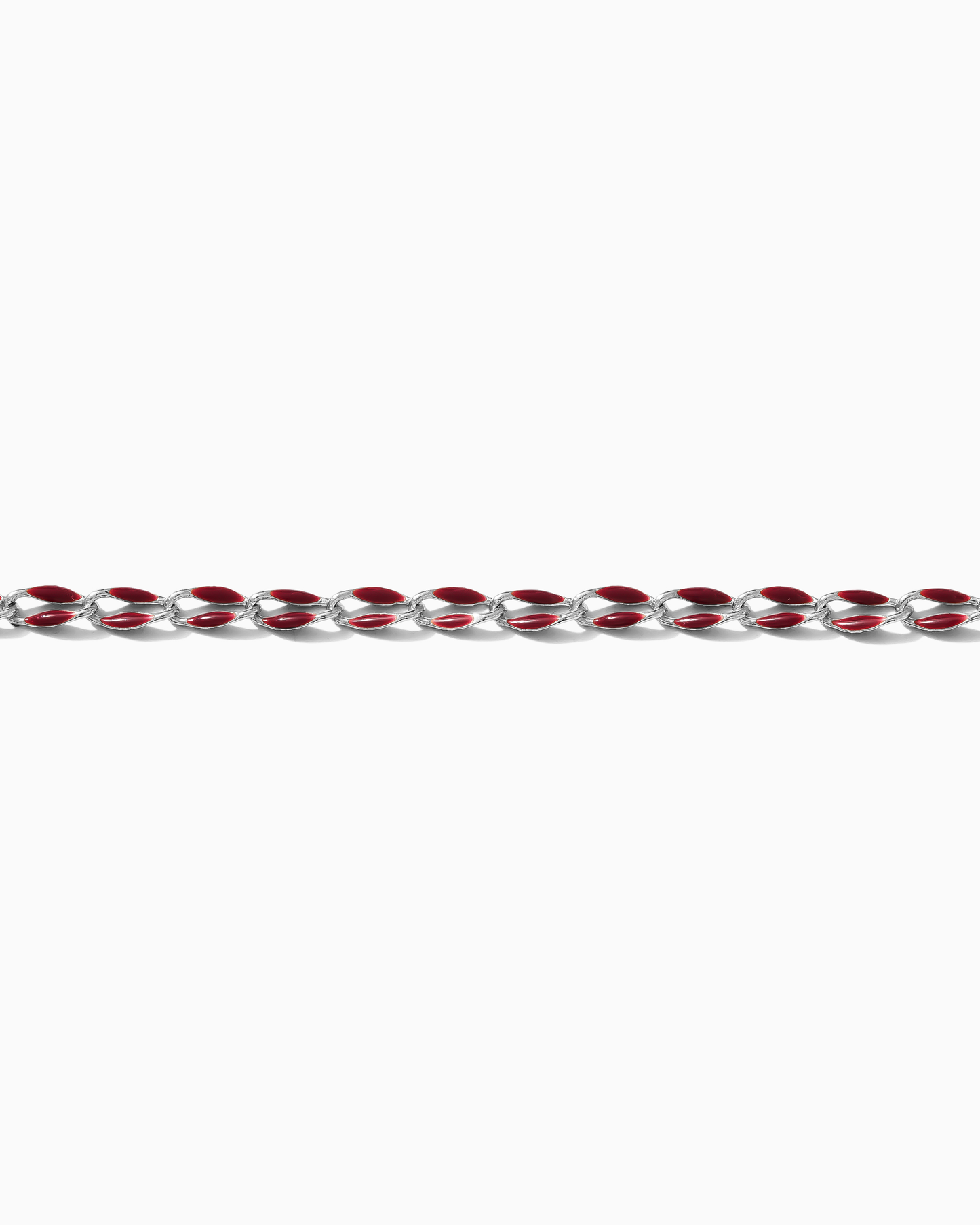Maroon Enamel Chain, SP118