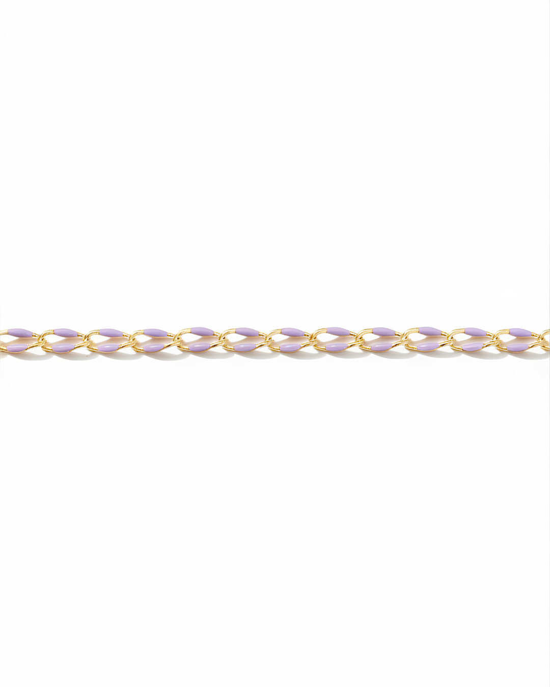 Lavender Enamel Chain, GP119