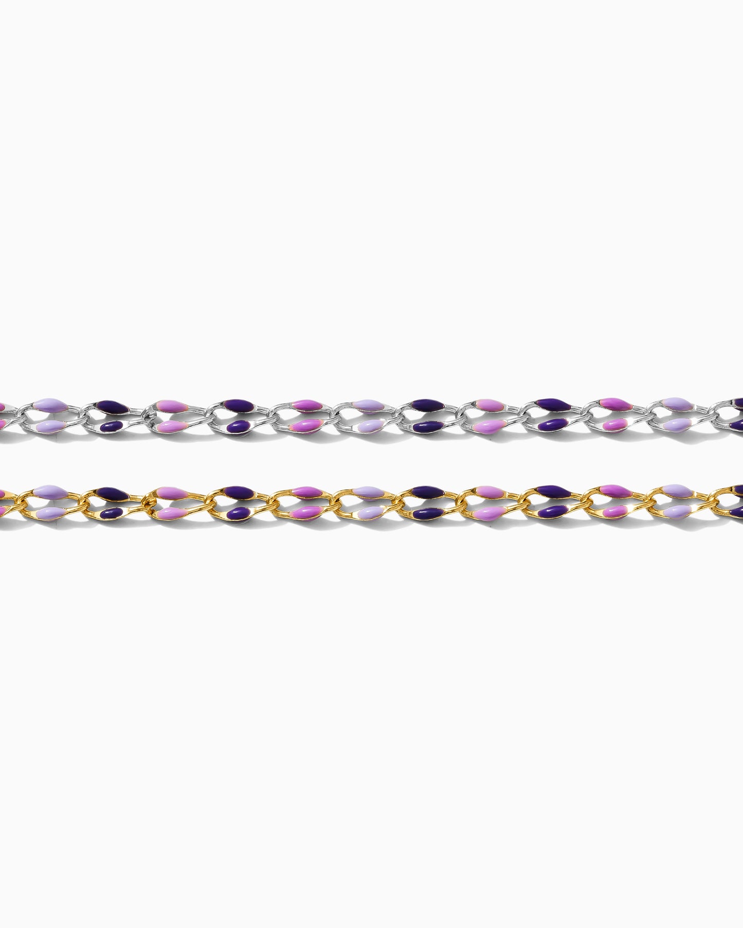 Lavender Haze Enamel Chain, SP122