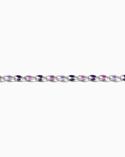 Lavender Haze Enamel Chain, SP122