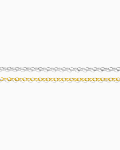 1.7mm Flat Cable Chain, S182, G182