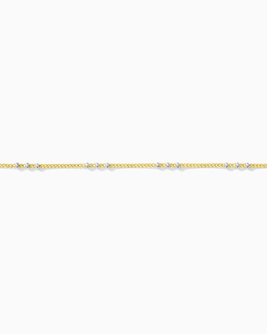 1.2mm Mixed Metal Triple Satellite Curb Chain, MM184