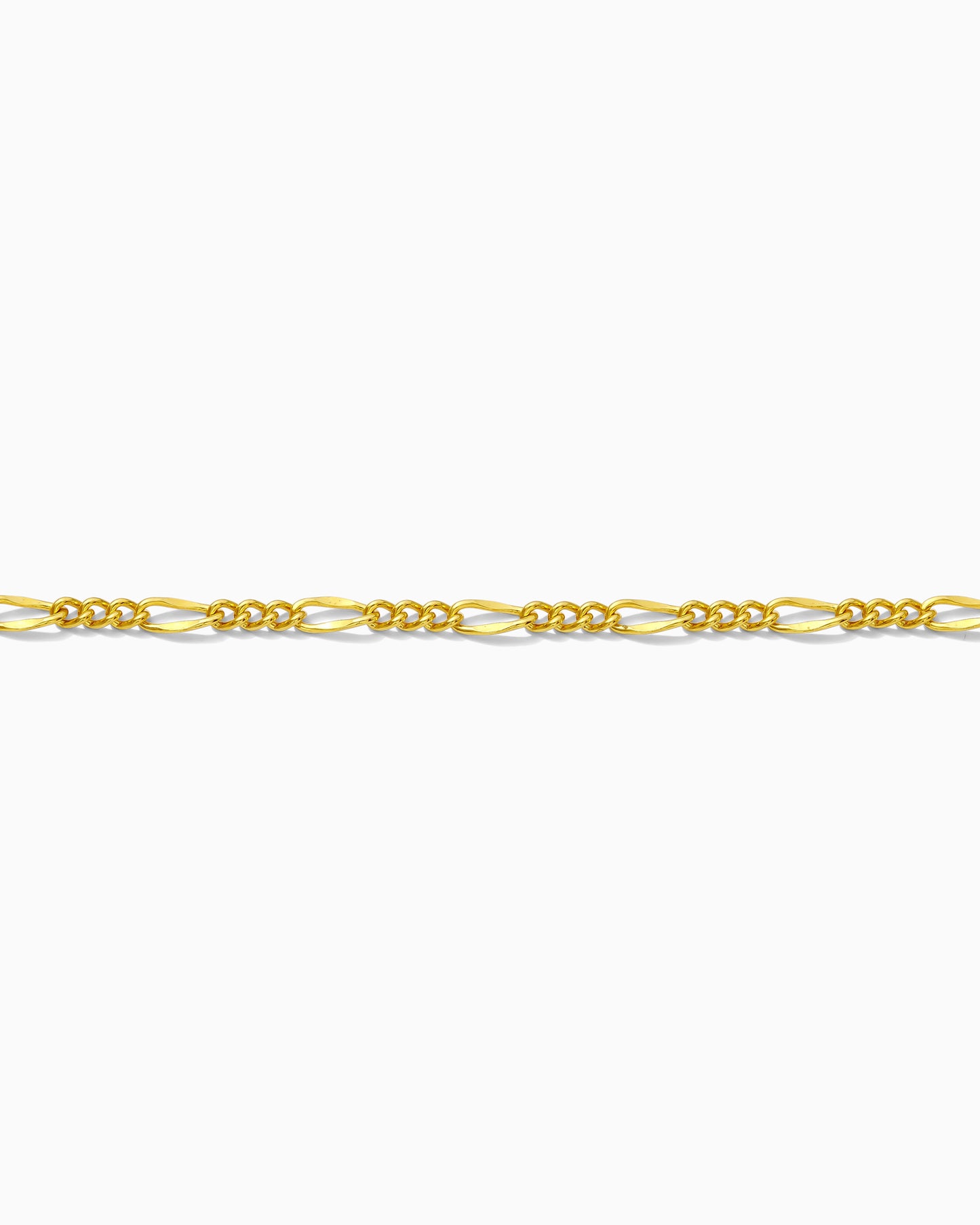 2.4mm Figaro 3+1 Chain, G19