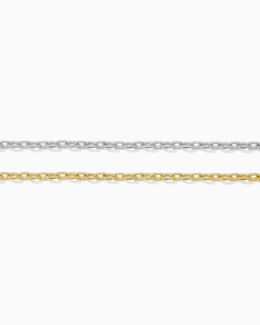 2.6mm Patterned Cable Chain, S197, G197