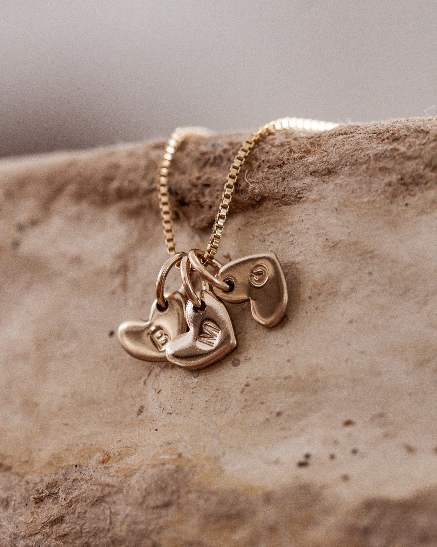 6x7mm Heart Blank with One hole, B26