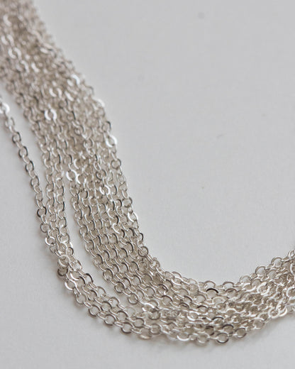 Sterling Silver Cable Chain, NC03