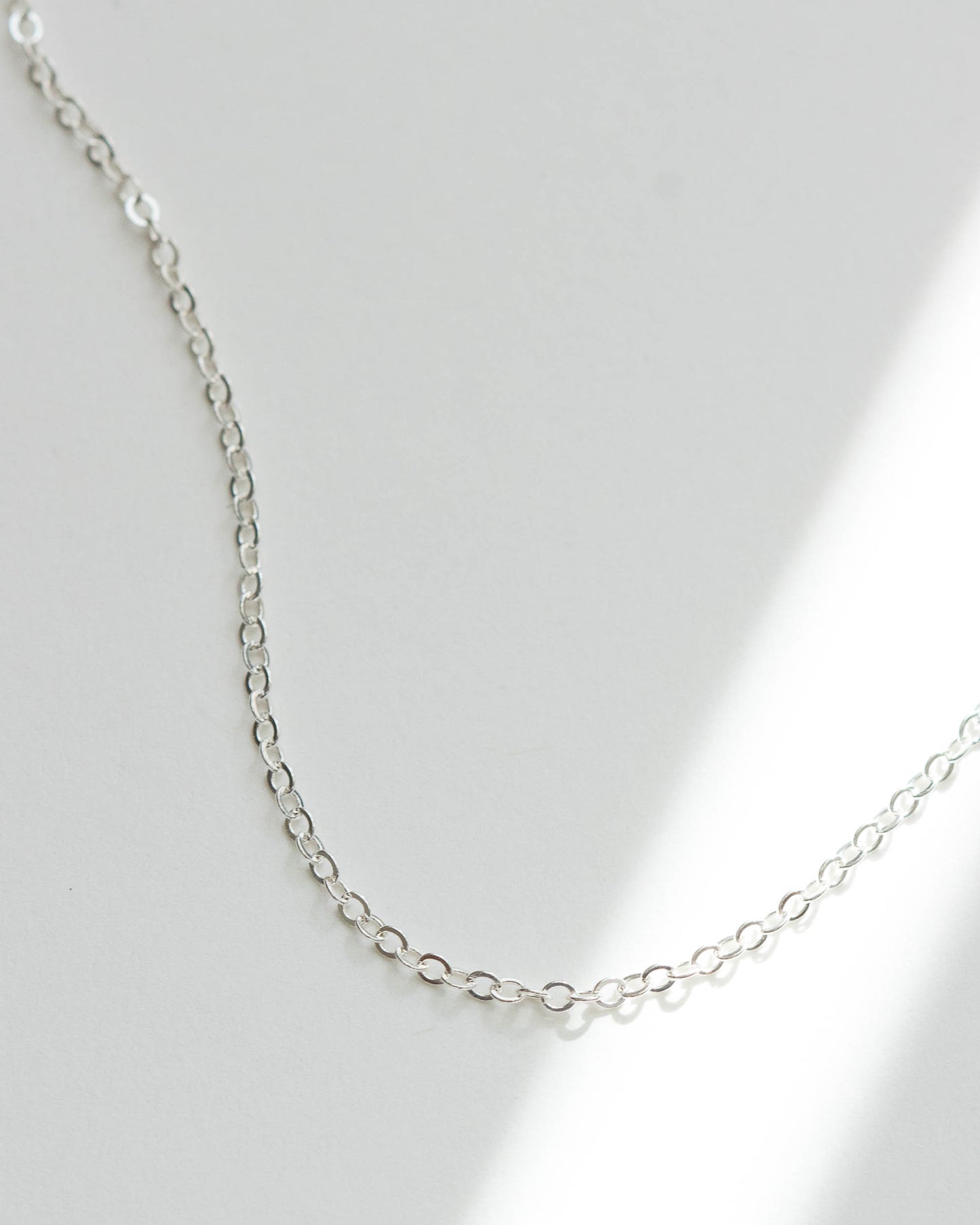 Sterling Silver Cable Chain, NC03
