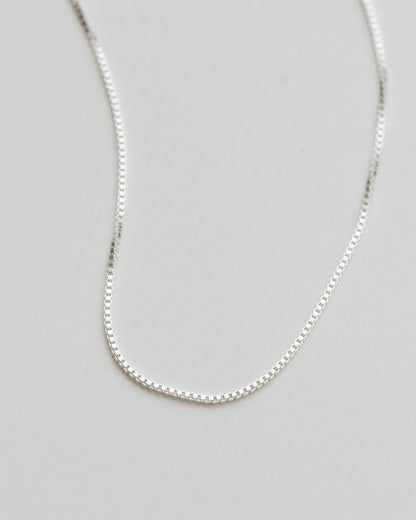 Sterling Silver Box Chain, NC02