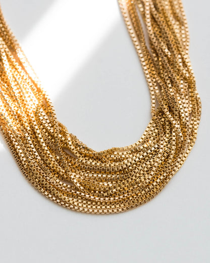 Gold Filled Box Chain, NC02