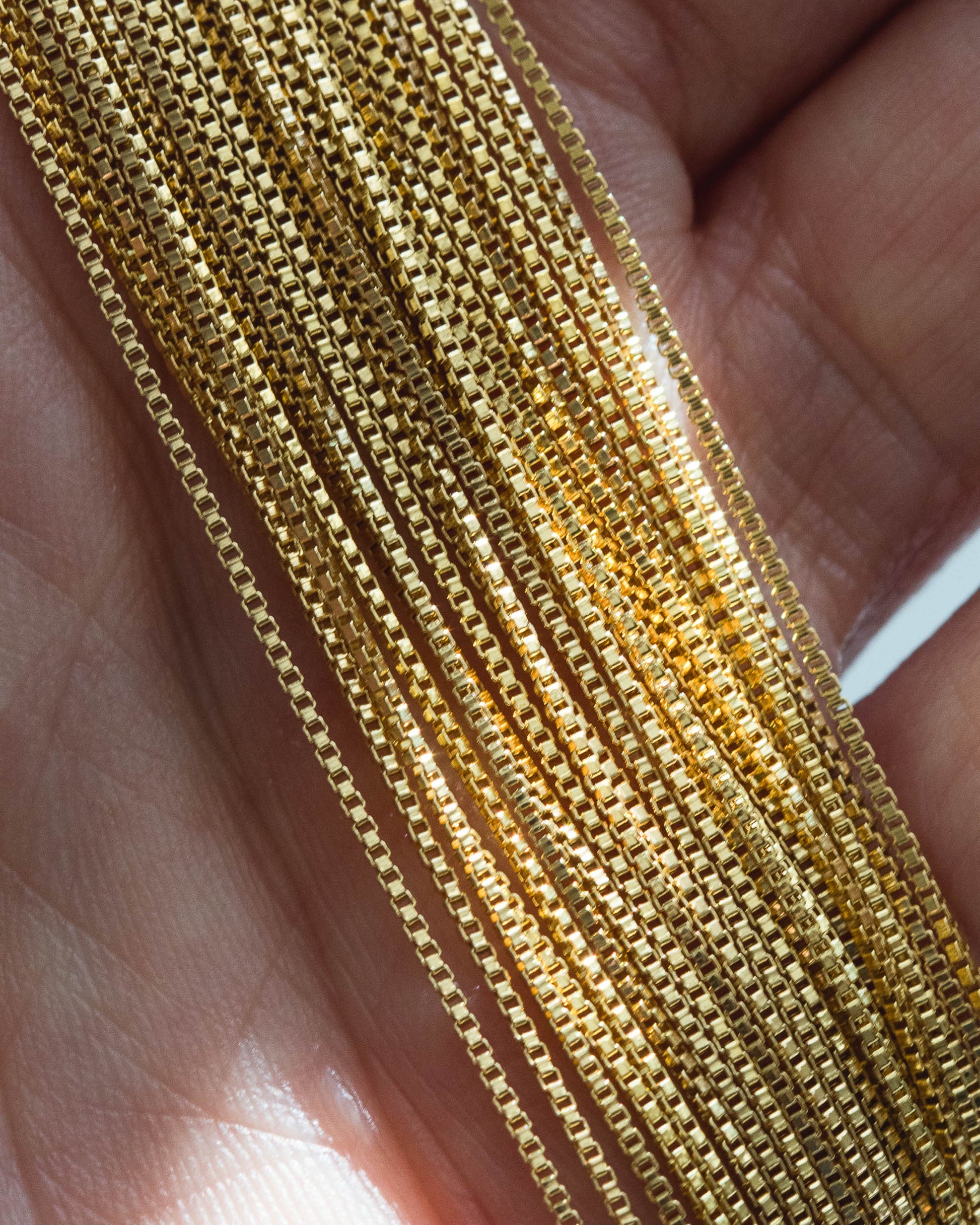 Gold Filled Box Chain, NC02