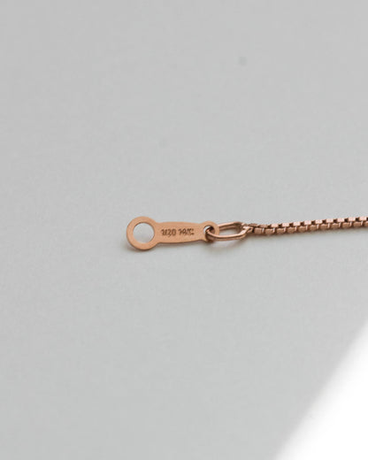 Rose Gold Box Chain, NC02