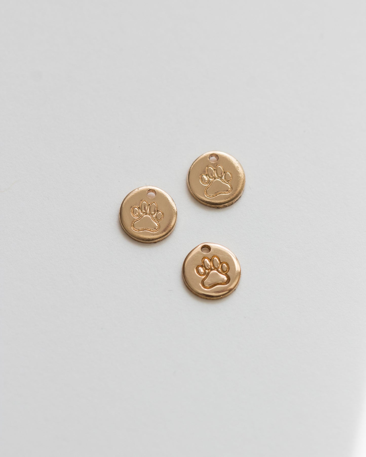 6.3mm Paw Print Charm, CH05